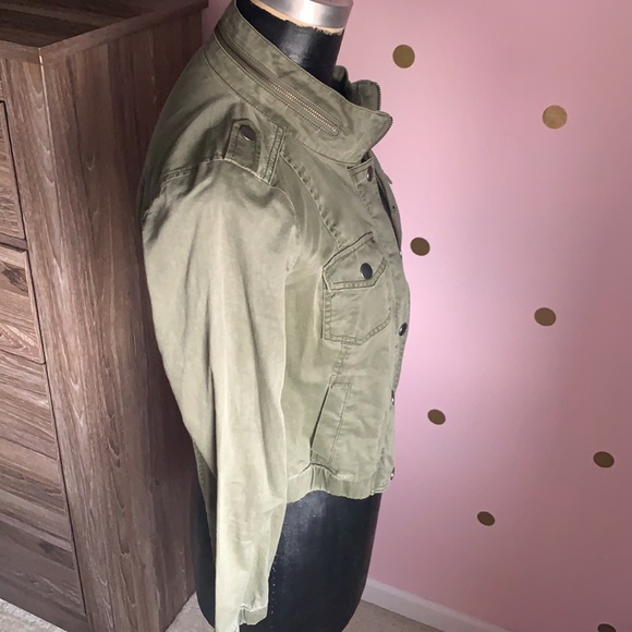 Rubbish Olive Green Jacket Size L - Picture 4 of 10